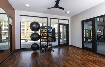 Fitness center and yoga studio